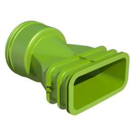 Adaptateur OPTIFLEX® PRO 130x60 vers D90